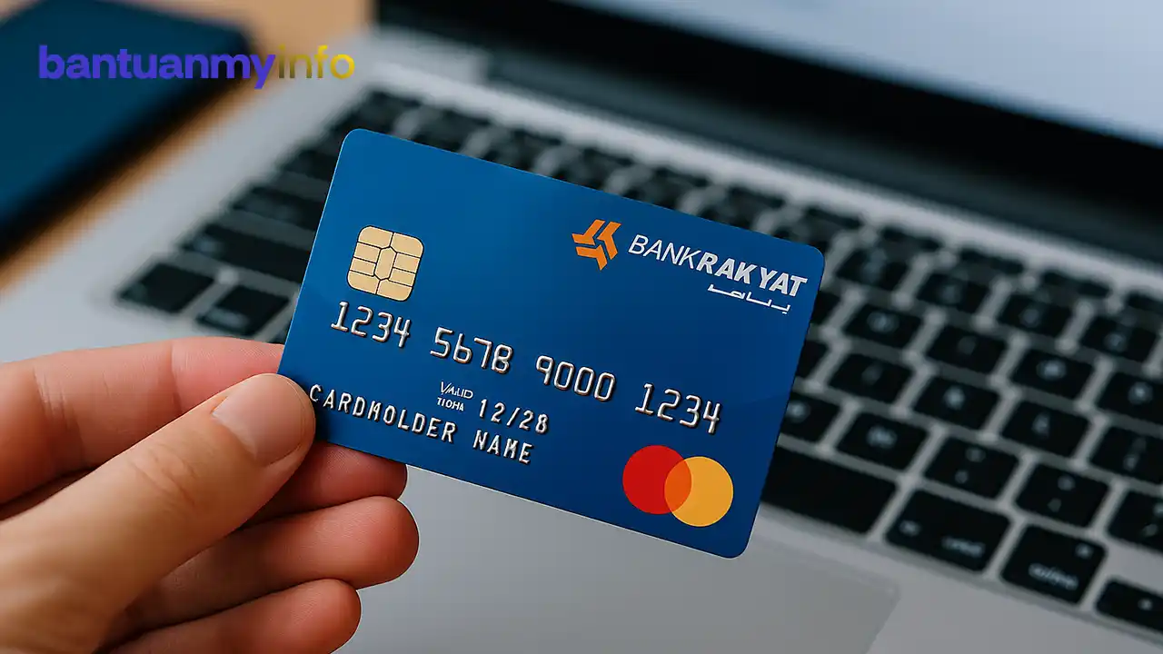 Cara Aktifkan Kad Kredit Bank Rakyat