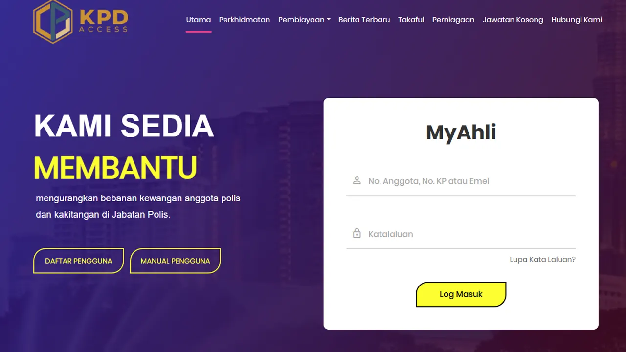 Semakan No Ahli Koperasi Polis